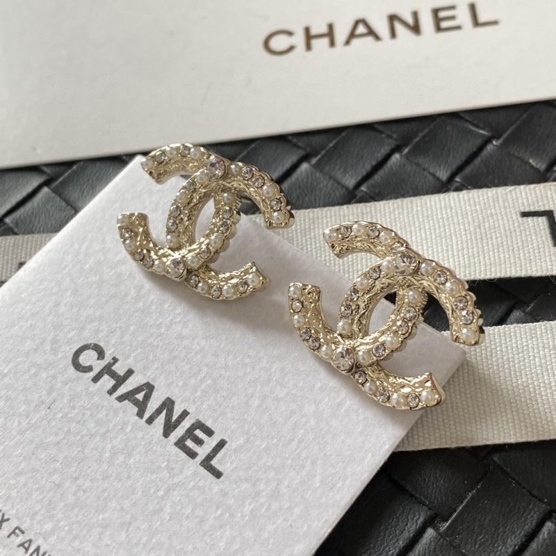 Ch*el earrings